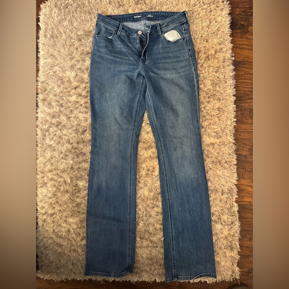 Old Navy Women's Blue Boot Cut Jeans